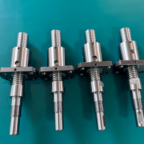 1202 Ball Screw 12mm Diameter 2mm Lead Custom Size with Single Flange Ball Nut
