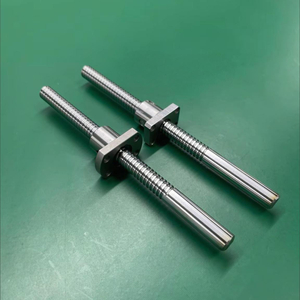 Diameter 10mm Pitch 2mm Precision 1002 Ball Screw And Flange Nut