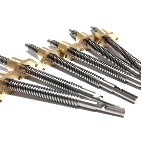 Tr14x10 Quiet Operation Trapezoidal Screw with Nut