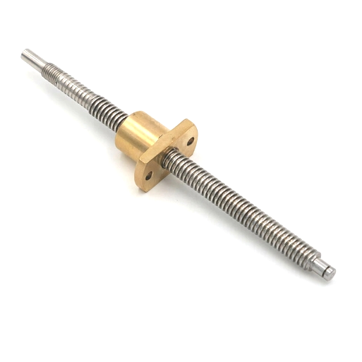 T12x8 High Accuracy Trapezoidal Screw And Nut