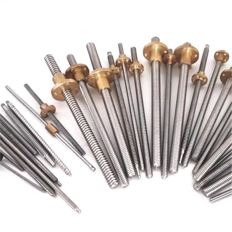 Tr2x0.5 Mini Custom Trapezoidal Screw & Nut