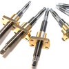 Tr10x3 Cold Rolling Trapezoidal Lead Screw with Flange Nut