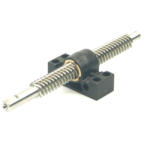 Tr10x12 Dia 10mm Lead 12mm Trapezoidal Screw And Nut