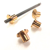 T6x2 Micro Stainless Steel Lead Screw with Custom Nut
