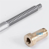 6.35x5 Diameter 6.35mm Lead 5mm ACME Screw Rod with Nut