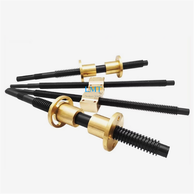 Tr18x4 Bidirectional Screw 4mm Pitch Single Thread Start T18 Twin Lead Screw with Nut