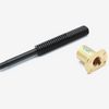 9.525x2.54 9.525mm Diameter 2.54mm Lead Imperial ACME Lead Screw with Nut ROHS Compliant