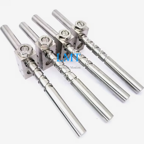 150mm Length 50mm Stroke 10*10 Stainless Steel Reciprocating Thread Self Reversing Screw And Nut