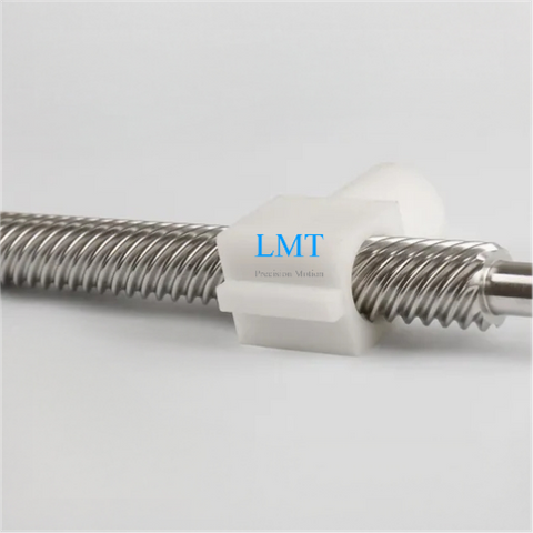 T12x24 Rolled Lead Screw 3mm Pitch 8 Starts T12 with Nut ROHS Compliant
