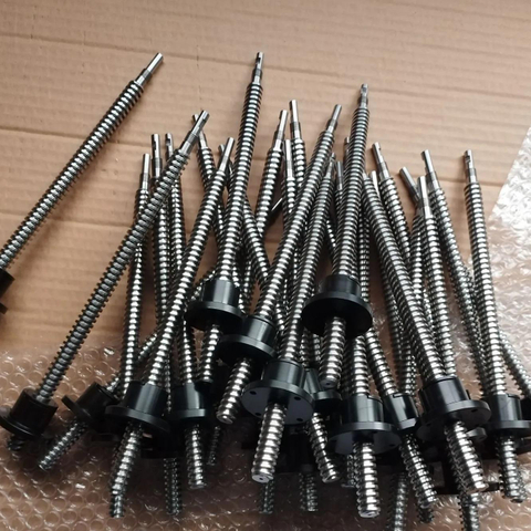 Diameter 12mm Lead 4mm Tr12x4 Trapezoidal Lead Screw Rod And Flange POM Nut