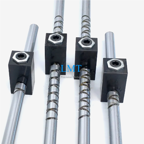Outer Diameter 10mm Pitch 8mm Low Noise Self Reversing Level Wind Screw with Pawl