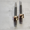 Diameter 8mm Lead 1.5mm Tr8x1.5 T8x1.5 Trapezoidal Lead Screw with Bronze Nut