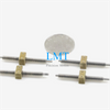 Tr4.5x1 Diameter 4.5mm Lead 1mm T4.5 Stainless Steel Lead Screw with Brass Nut 