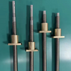 T16 16mm Diameter 3mm Lead Tr16x3 Lead Screw Pitch 3mm Single Thread Start with Nut