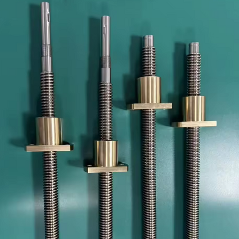 T16 16mm Diameter 3mm Lead Tr16x3 Lead Screw Pitch 3mm Single Thread Start with Nut
