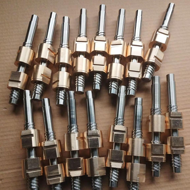OD 20mm Lead 20mm Tr20x20 SUS304 Bidirectional Lead Screw And Bronze Nut