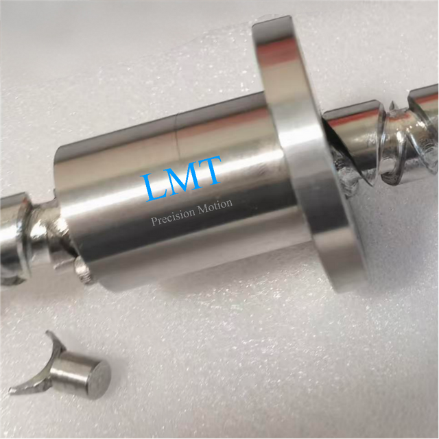 Diameter 16mm Pitch 16mm Electrolytic Polishing SS316L Reciprocating Thread Lead Screw Level Winder Screw 