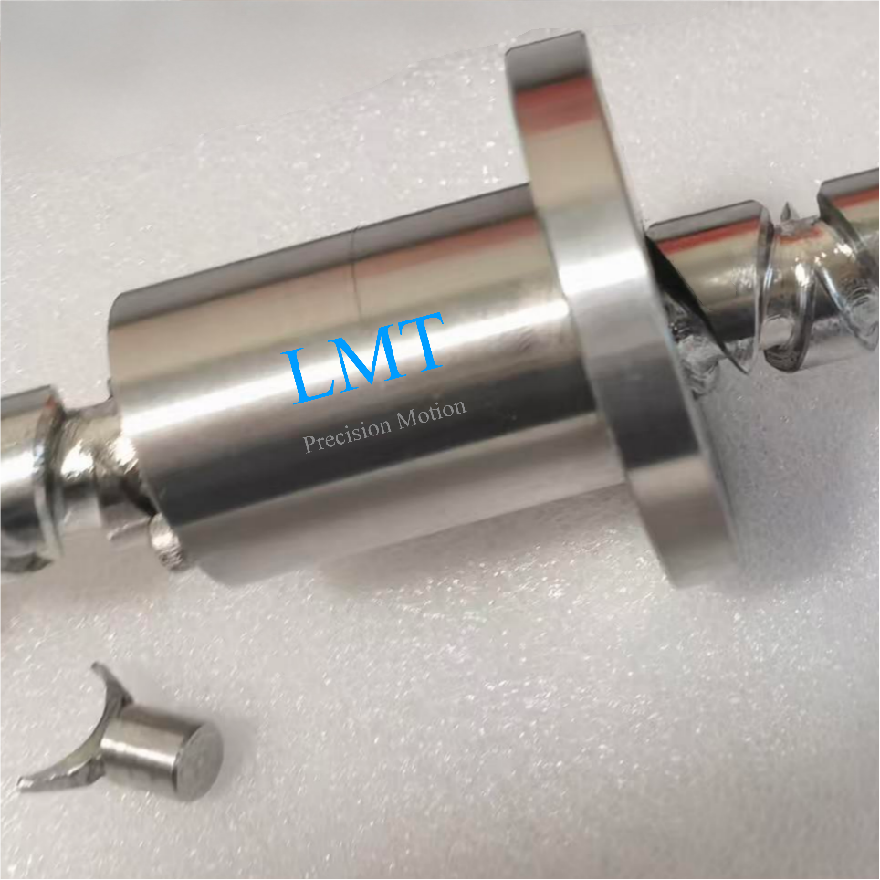 Diameter 16mm Pitch 16mm Electrolytic Polishing SS316L Reciprocating Thread Lead Screw Level Winder Screw 