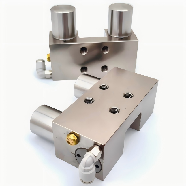 Pneumatic Normally Close Clamping Braking Element for 45mm THK HSR45 Linear Rail