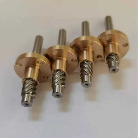 Tr10x50 Dia 10mm Lead 50mm Trapezoidal Screw And Nut