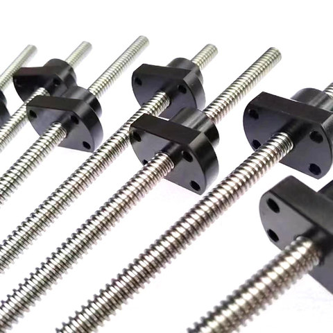 Tr6x8 Compact Miniature Trapezoidal Screw And Nut