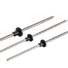 T6x3 Maintenance-free Lead Screw with POM Flange Nut