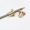 9.525×2.116 Diameter 9.525mm Lead 2.116mm ACME Screw with Flange Nut