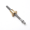 6.35×0.6096 Dia 6.35mm Lead 0.6096mm Rolled ACME Screw with Nut