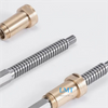 6.35x5 Diameter 6.35mm Lead 5mm ACME Screw Rod with Nut