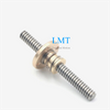 Tr10x2 Stainless Steel Lead Screw Rod with Flange Nut