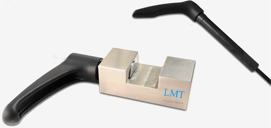 Manual linear guide clamp