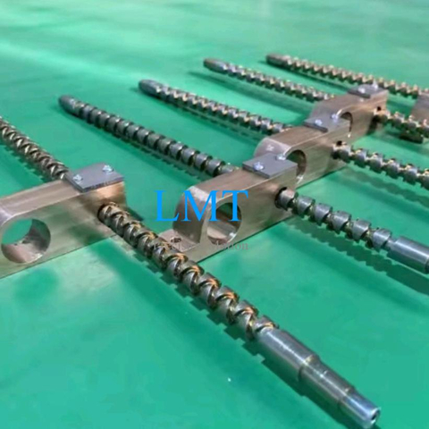 10x8 Diameter 10mm Pitch 8mm Stainless Steel Smooth Self Reversing Screw with Nut