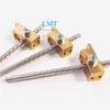 5x5 Diameter 5mm Pitch 5mm Mini Stainless Steel Self Reversing Screw with Brass Nut