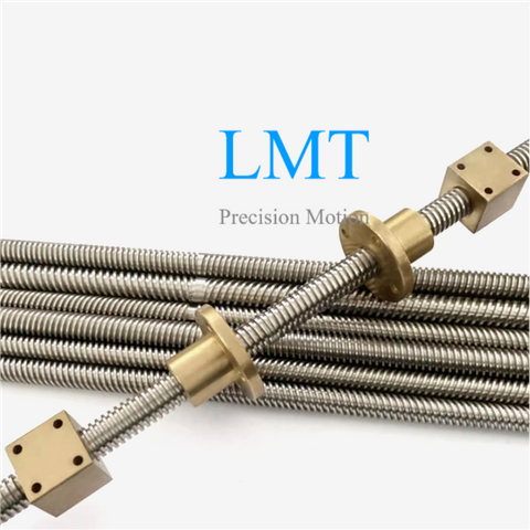 T8 Tr8x2 Twin Lead Screw 2mm Pitch Single-threaded Start Shaft with Nut