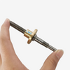 14mm Diameter 2mm Lead Tr14x2 Stainless Steel Lead Screw with Nut ROHS Compliant