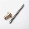 T10 10mm Diameter 8mm Lead T10x8 Rolled Lead Screw with Bronze Flange Nut