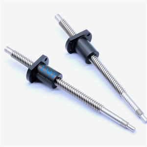 9.525mm Diameter 12.7mm Lead Rolled Imperial A9.525x12.7 ACME Lead Screw with Flange Nut 