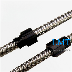 Tr10x30 Lead Screw 5mm Pitch 6 Thread Starts T10 with Plastic Nut ROHS Compliant