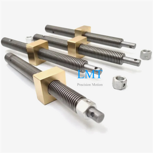 15.875x5.08 Rolled ACME Thread Lead Screw with Square Nut