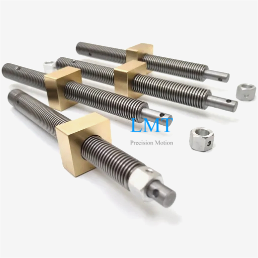 15.875x5.08 Rolled ACME Thread Lead Screw with Square Nut