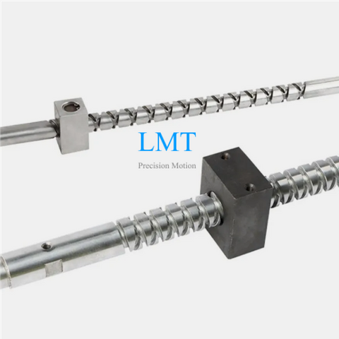 Diameter 40mm Pitch 24mm 40x24 Self-reversing Level Winder Screw And Square Nut