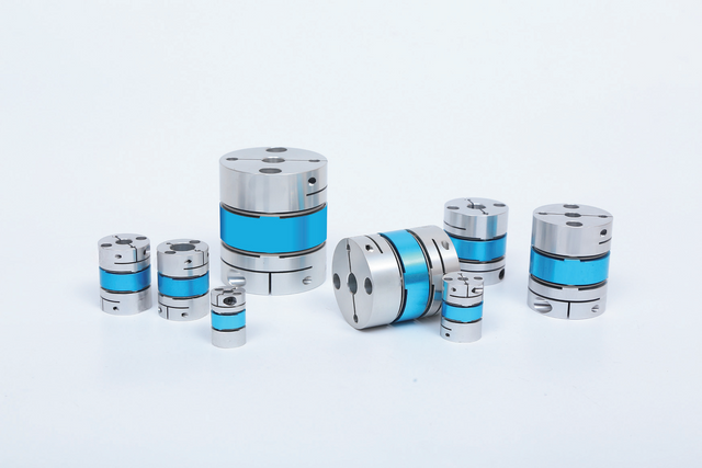 OD 16mm~56mm Double Disk Clamping Type Al Alloy Coupling