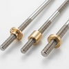 Tr10x2 Tr10x3 Tr10x4 SUS304 Lead Screw Threaded Rod with Bronze Nut