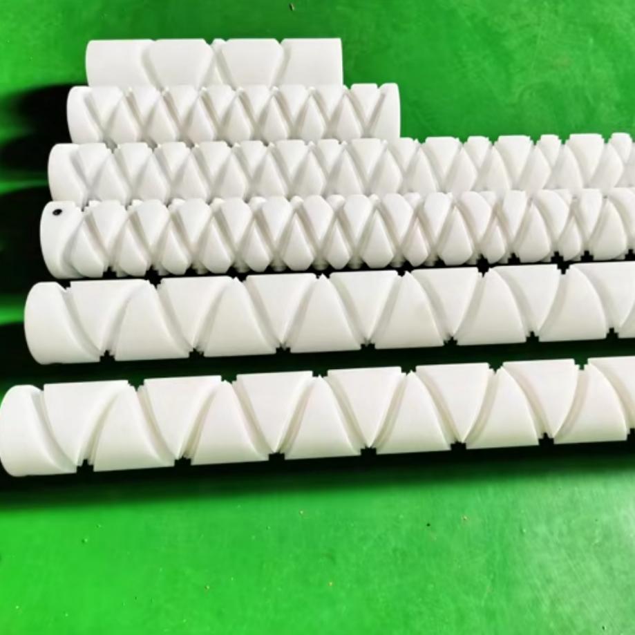 Low Noise Self Lubricating Plastic Nylon Self-reversing Level Winding Screw 