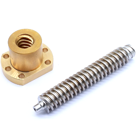 Tr6x1 Diameter 6mm Lead 1mm Trapezoidal Lead Screw