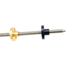 Tr6x1.5 Rolled Lead Screw with Round Flange Nut