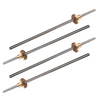Tr6x8 Compact Miniature Trapezoidal Screw And Nut