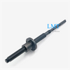 6.35×1.22 Diameter 6.35mm Lead 1.22mm ACME Screw with Flange Nut