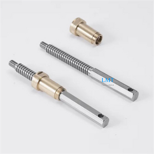 6.35x5 Diameter 6.35mm Lead 5mm ACME Screw Rod with Nut