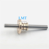 Tr10x2 Stainless Steel Lead Screw Rod with Flange Nut